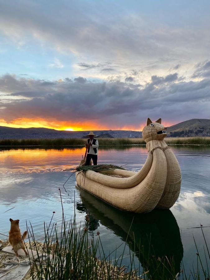 פונו Uros Lodge Peru מראה חיצוני תמונה