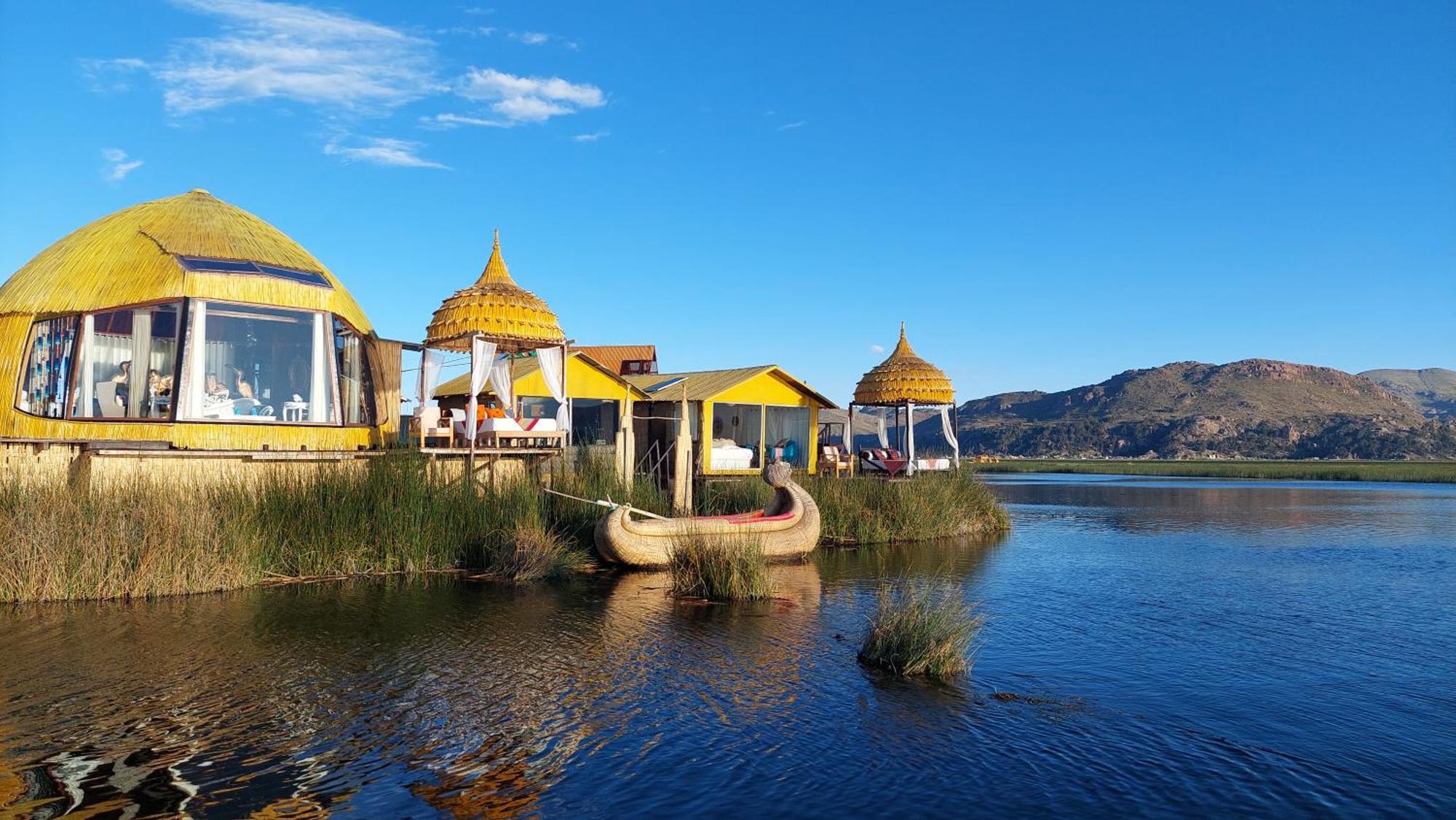 פונו Uros Lodge Peru מראה חיצוני תמונה
